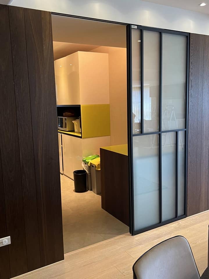 新竹會議室細框拉門